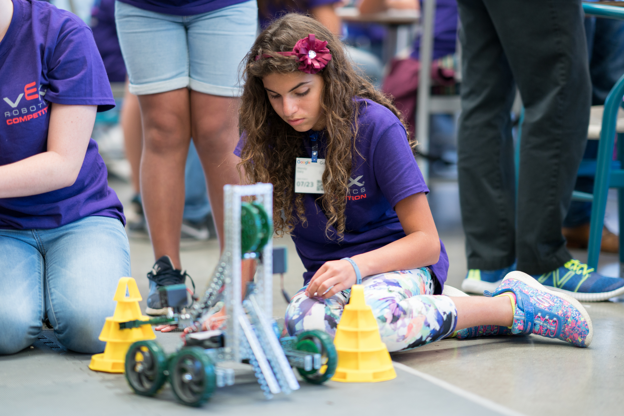 Leveling the STEM playing field for girls, one robot at a time