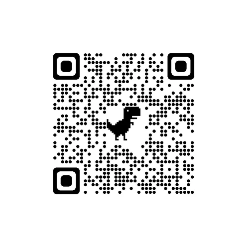 Create dino codes from the Chrome Browser!  You can create fun QR codes  directly from the Chrome browser! No need for a Chrome extension, just  click the URL bar and look