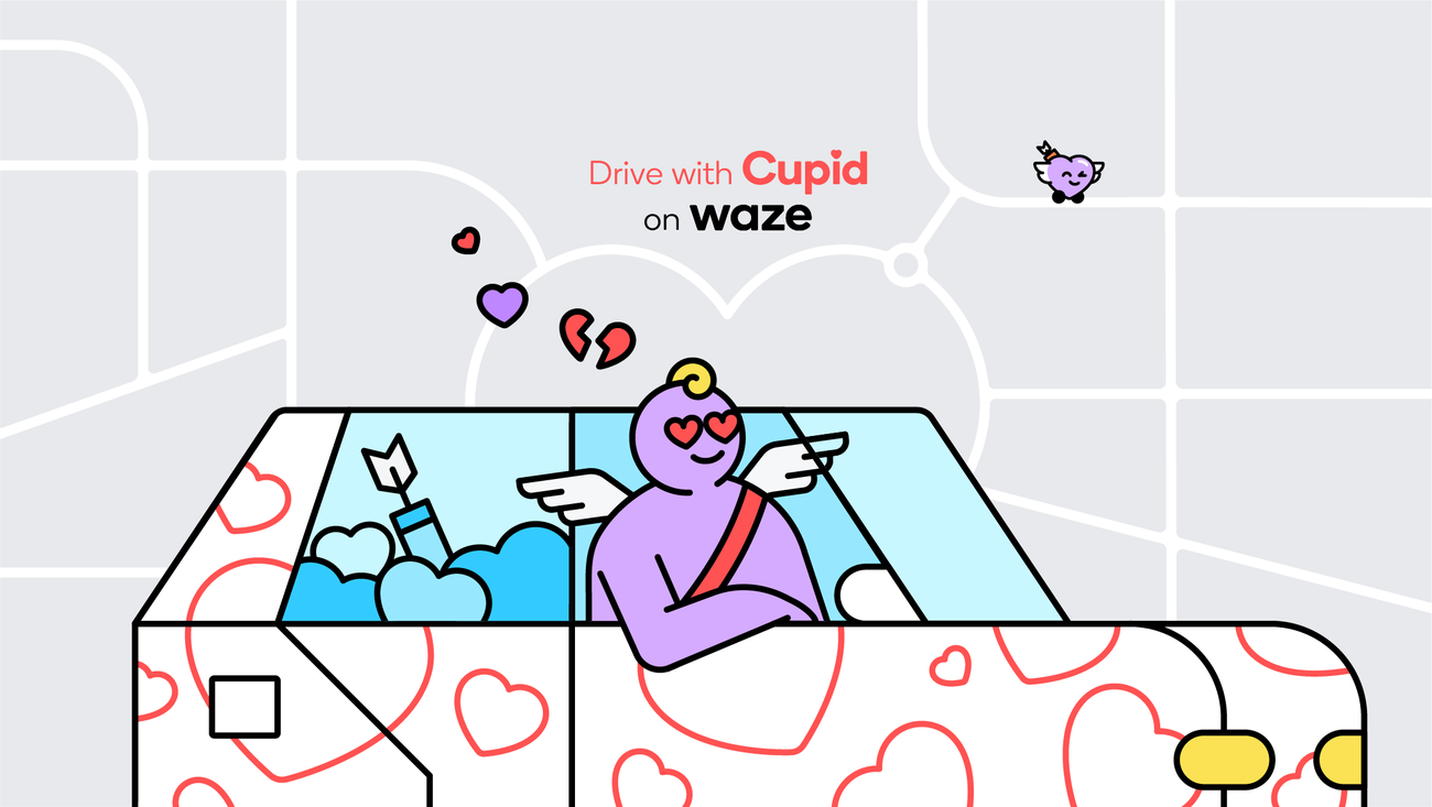 Drive with Cupid this Valentine’s Day