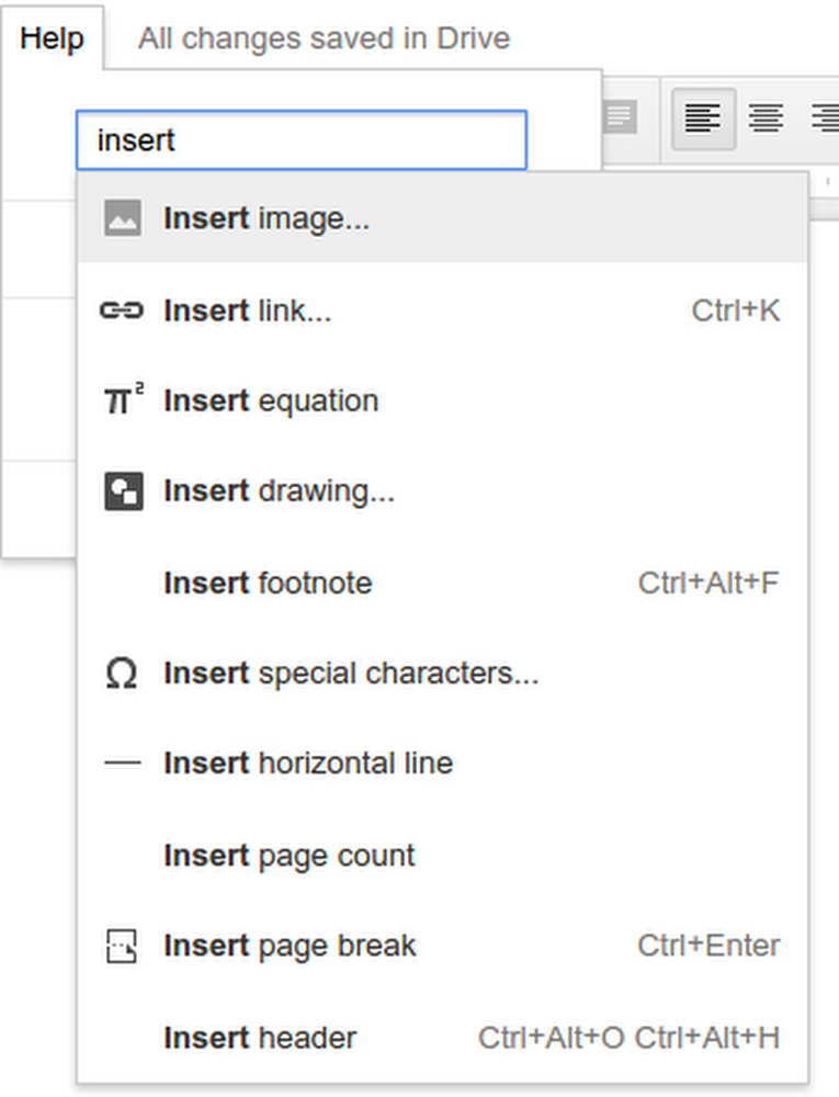 toggle google docs menu