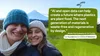 Selfie of two women in heavy overcoats and woolen hats, standing in front of a snow-capped mountain at sunset. A text quote from Alysia Garmulewicz and Liz Corbin reads: “AI and open data can help create a future where plastics are plant food. The next generation of materials is waste-free and regenerative by design.”