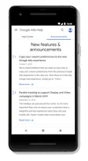 New features and announcements on mobile