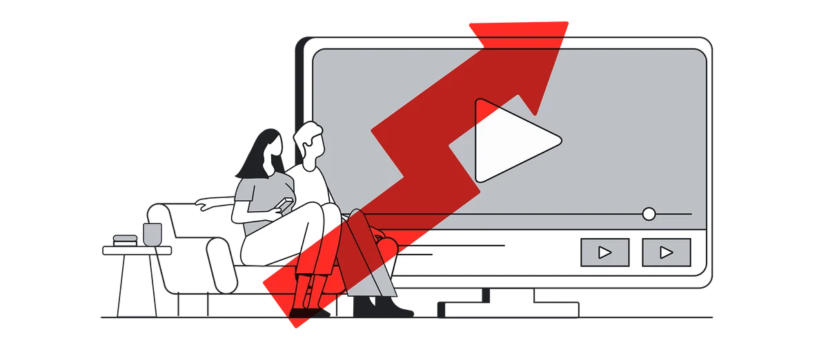 Youtube Video Marketing Illustration 