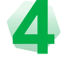 A green number 4