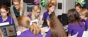 Teaching computer science to girls in Europe