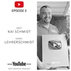 Kai Schmidt mit seinem Golden Play Button für 1 Mio Abonnenten