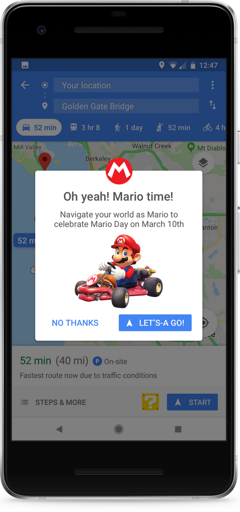 Putting Mario On The Map