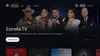 Un banner del carrusel de contenido destacado de Google TV que promociona Estrella TV.