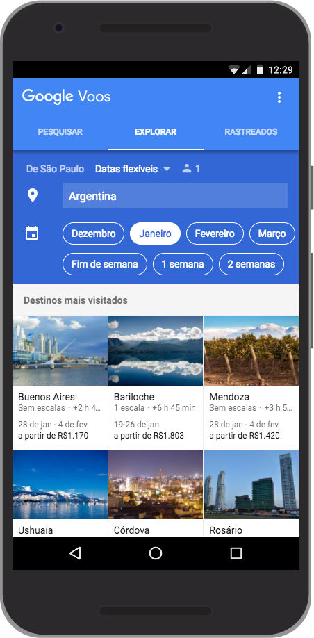 Explore Brazil on Google Flights