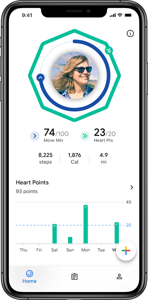 google fit hr monitor