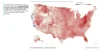 a map overlaying agriculture, farming and climate change