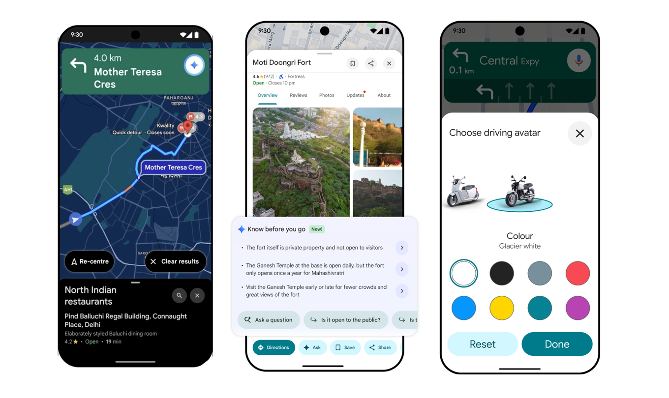 Gugal Map Rajput Computer Google Maps in India: Supercharged with Gemini and New India-First Features