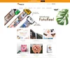 An image of a digital printing e-commerce store called FotoHub based in Singapore