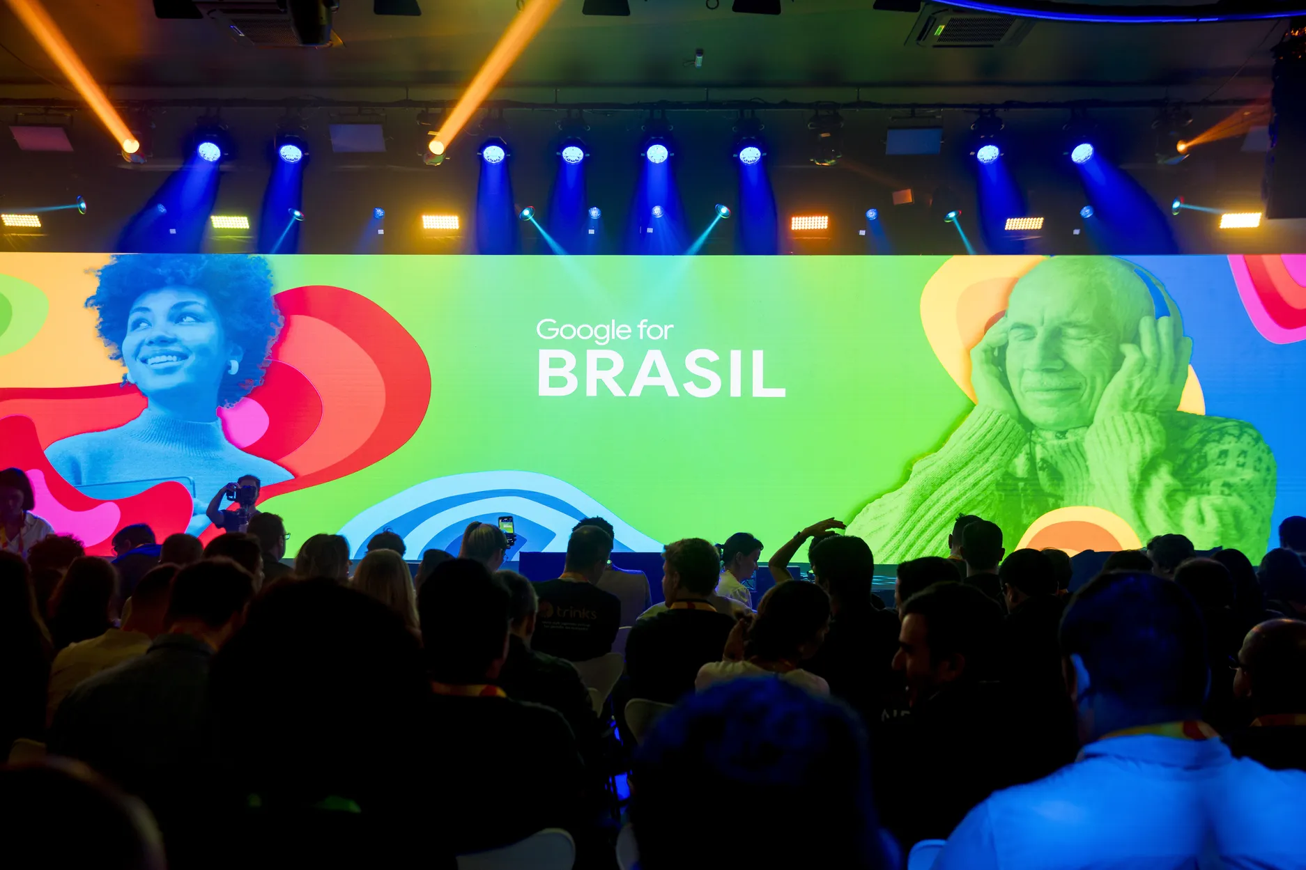 palco do google for brasil