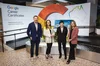 Photo of (from left to right) Minister for Industry and Science Hon Ed Husic MP, Google Australia Managing Director Mel Silva, Business Council of Australia CEO Jennifer Westacott, and Tech Council of Australia CEO Kate Pounder at Australian launch of Google Career Certificates