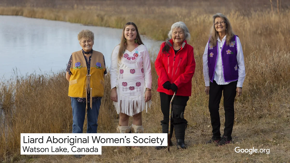 Liard Aboriginal Women's Society Selected for Google.org Impact Challenge  for Women and Girls Funding