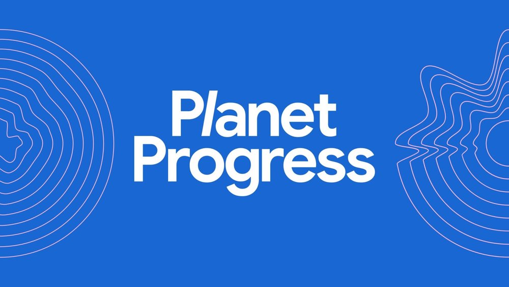 Image that says Planet Progress