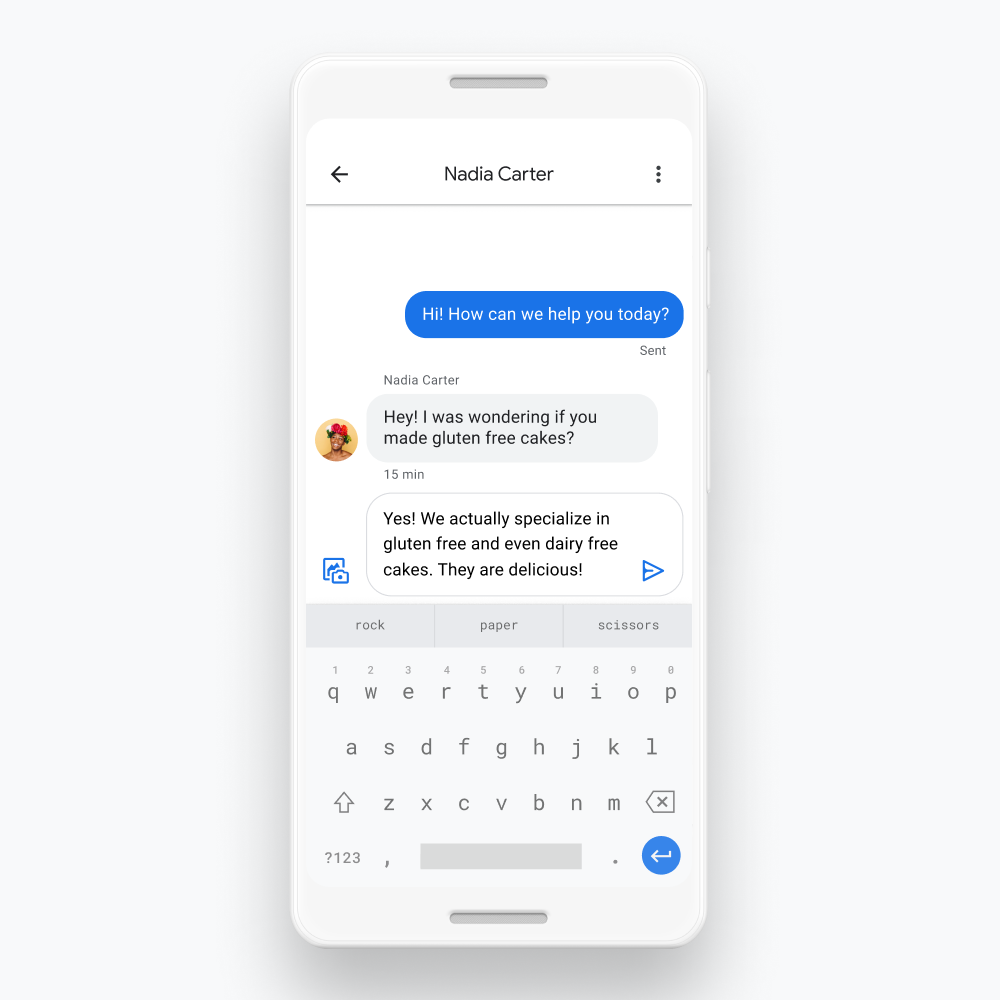 Merchant Messaging Google Maps App