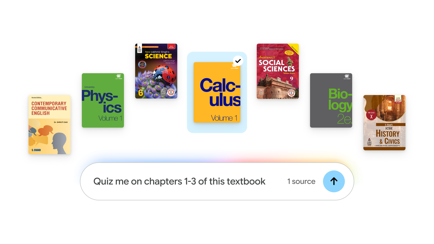 Gemini Notebook Integrates OpenStax and S Chand Textbooks to Expand AI Study Tools