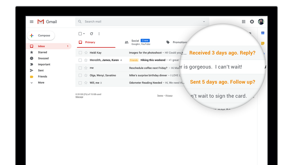 Gmail Convergence Consumer