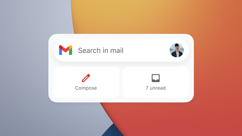 Gmail widget