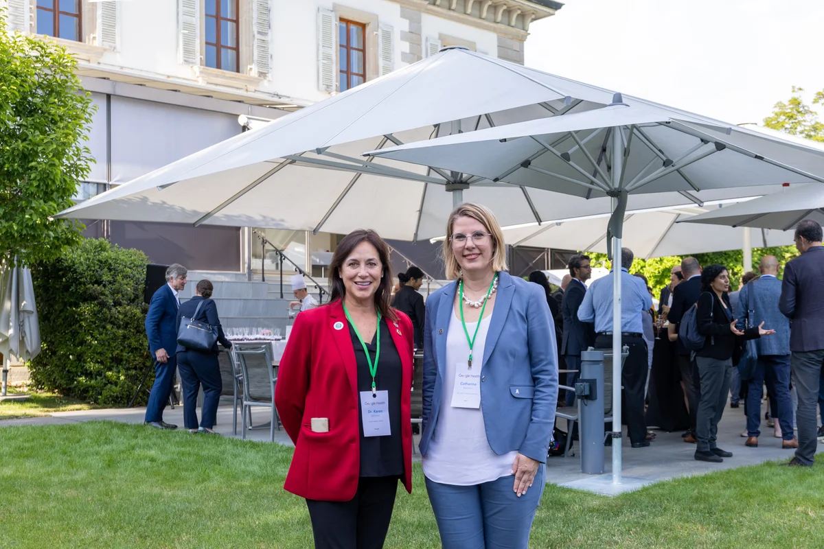 Dr. Karen DeSalvo and Catharina Boehme