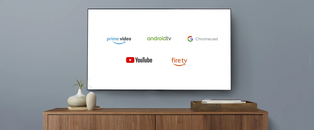 Prime Video on and Android TV, plus YouTube on Fire