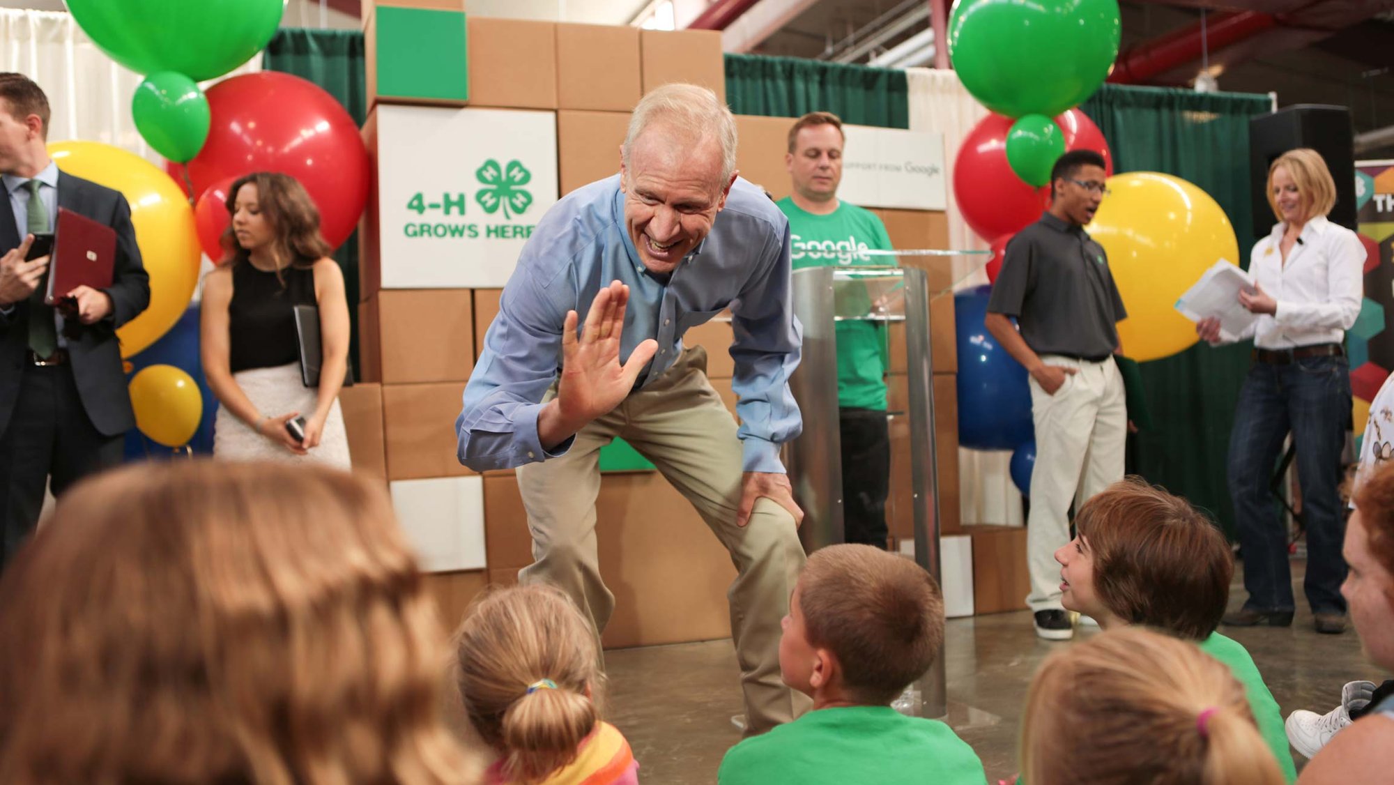 Illinois Governor at ISF