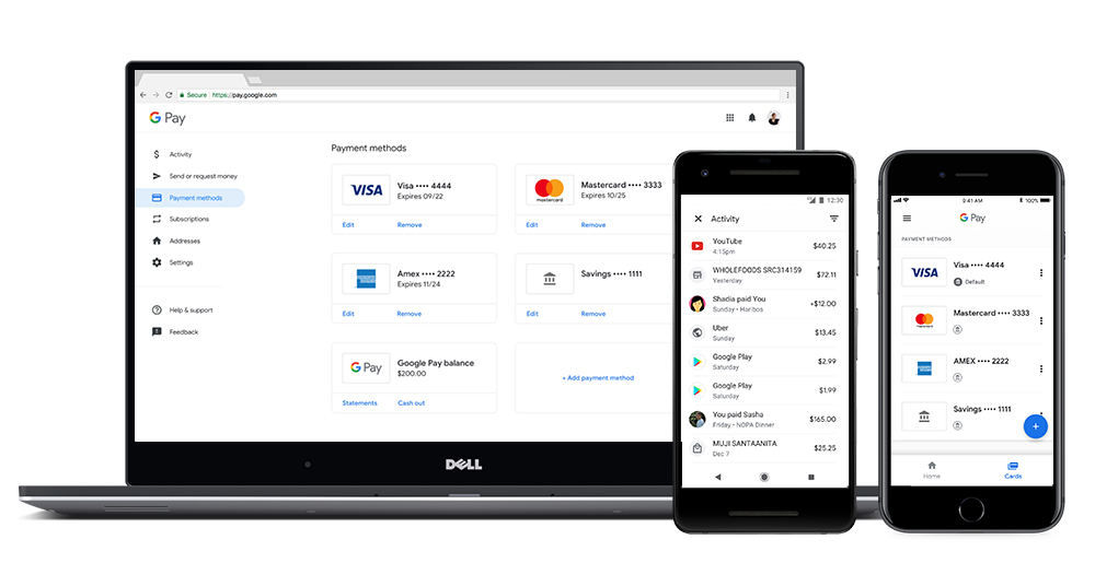 Google Pay – Manage your Info