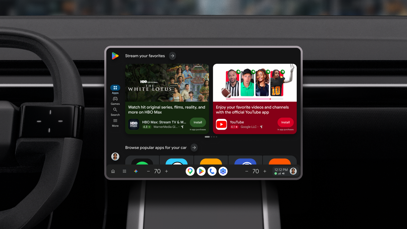 A new app experience is coming to cars with Google built-in