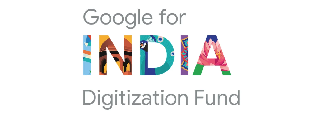 Google for India Digitization Fund logo