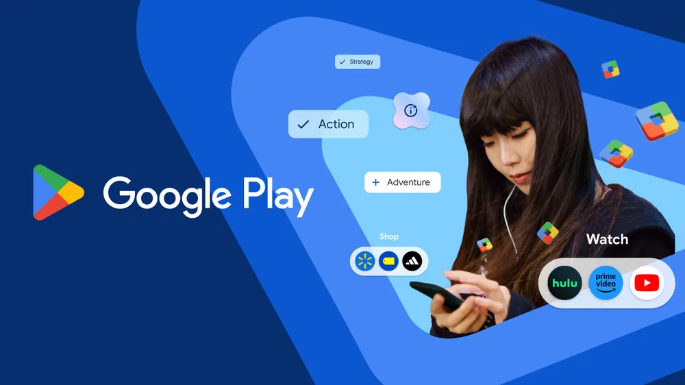 新しいGoogle Playの機能を紹介する短い動画