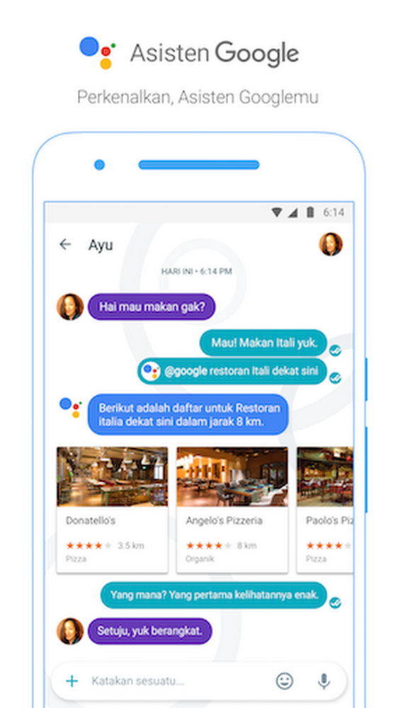 Google Assistant in Bahasa Indonesia