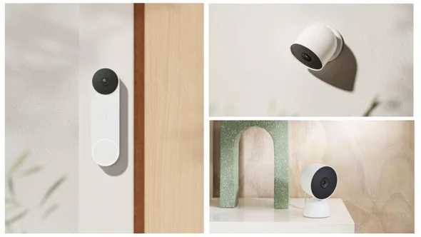 Google Nest Cam (屋内用 / 電源アダプター式) を販売開始