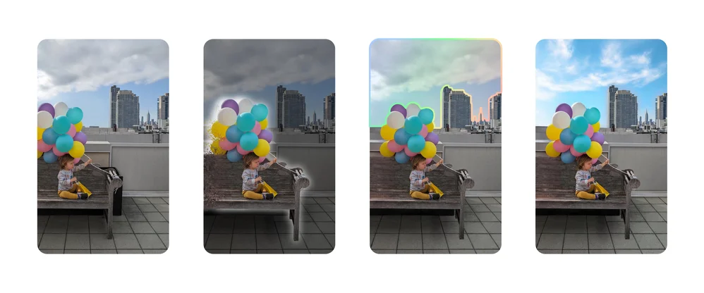 Google Photos Magic Editor_Balloons