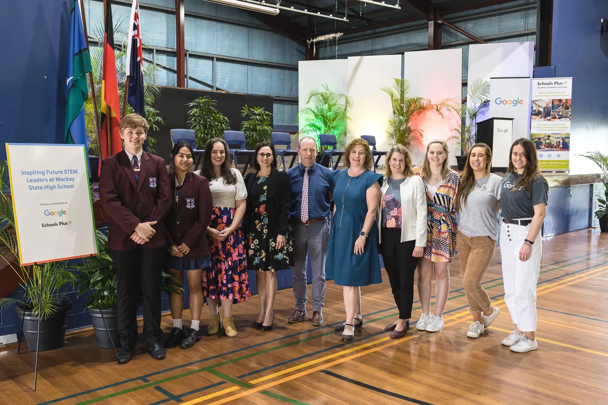 Launching the new STEM program at Mackay State High School