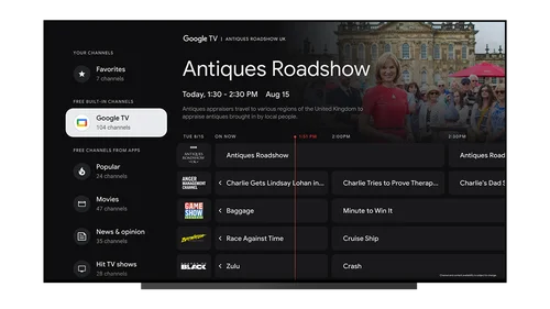 Updates coming to live TV on Google TV