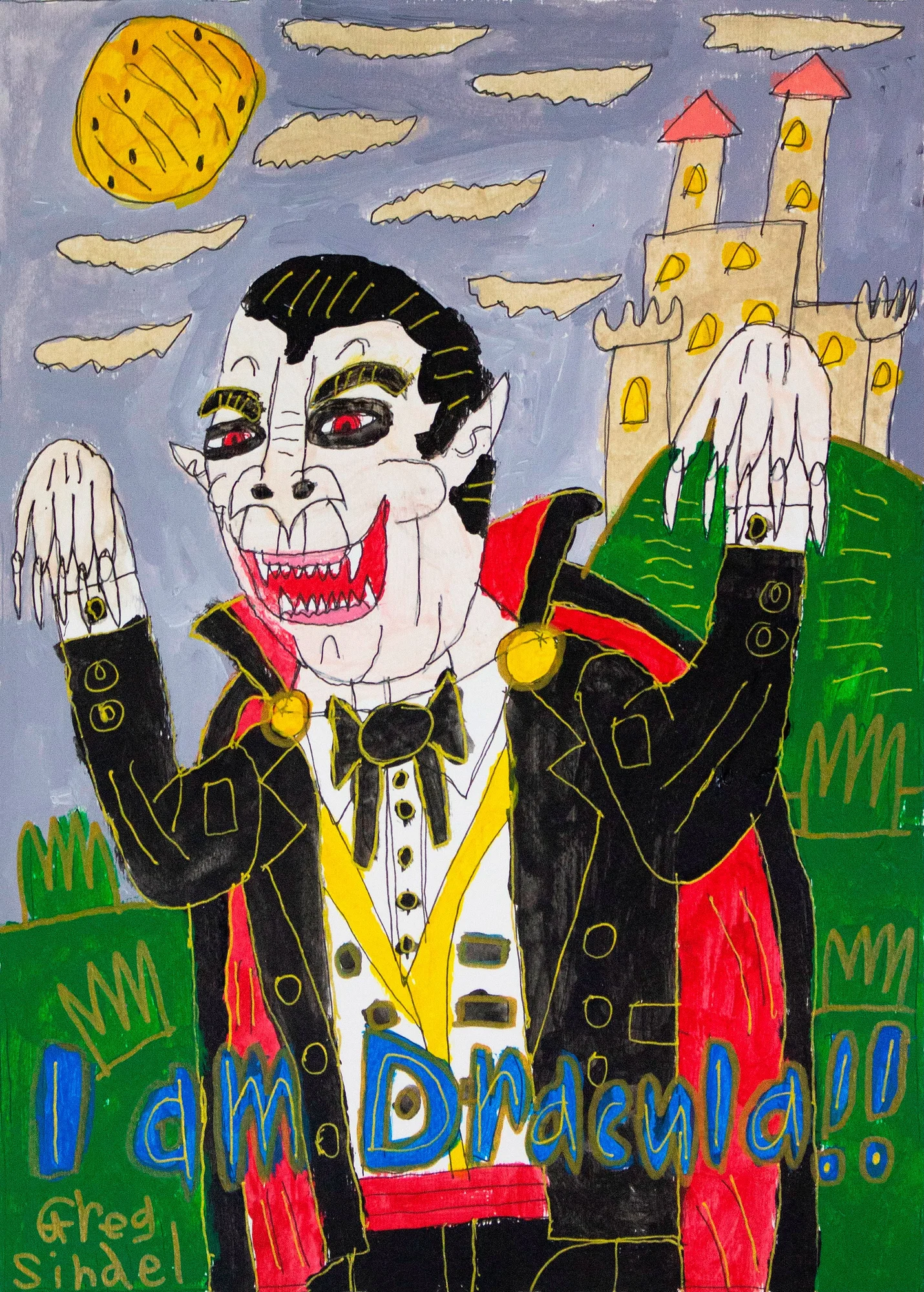 Dracula artwork by Greg Sindel