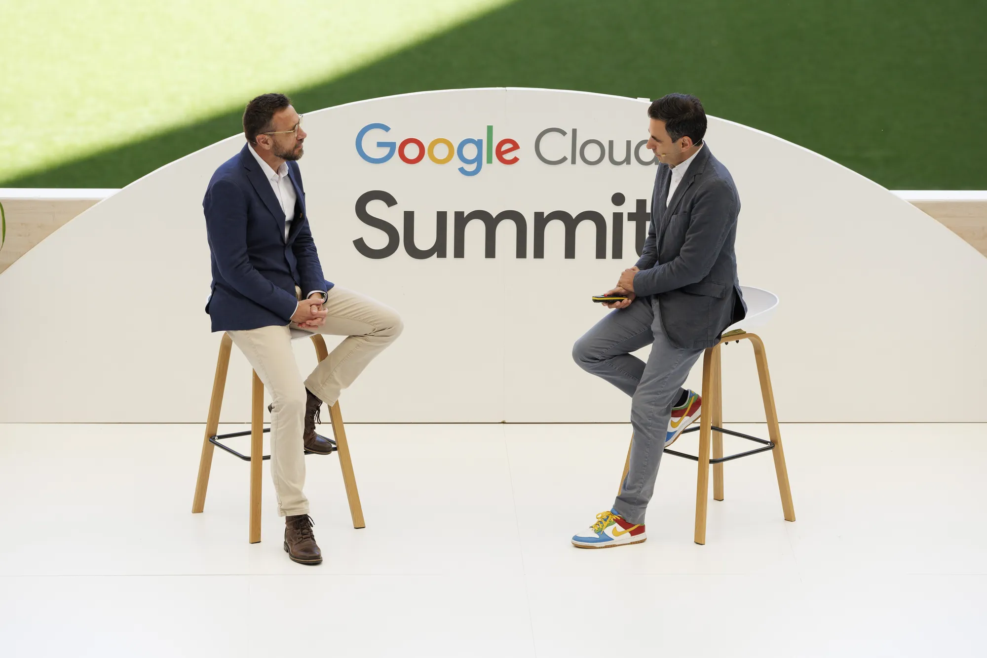 Oriol Rebull Camarasa, CDO Caixa Bank y Pablo Carlier, Head of Data Analytics & AI, Iberia de Google Cloud