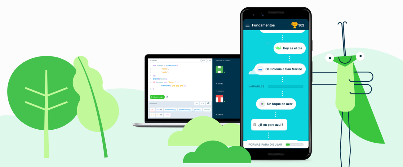 Learn to code in Spanish with Grasshopper