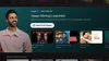 Google TV showing Watch With Me page with Hasan Minhaj’s watchlist.
