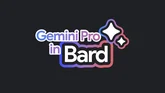 A graphic that reads "Gemini Pro in Bard"