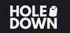 The logo of the video game Hole Down