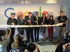 Ribbon cutting at our new Google Cloud office in Chicago, Ill., in 2019.