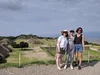 Taking in the beauty of Monte Alban with friends.