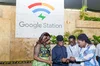 A photo of HE, Vice President of the Federal Republic of Nigeria,  Professor Yemi Osinbajo (SAN) at the launch of Google Station in Lagos.