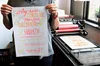 Ladyfingers Letterpress wedding invitation