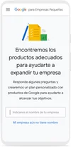 Google para Empresas Pequeñas