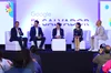 Foto de panel de conferencia durante el evento de inauguración