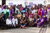 Students in the WebRangers program celebrating SID 2019 with local partners in Abuja, Nigeria